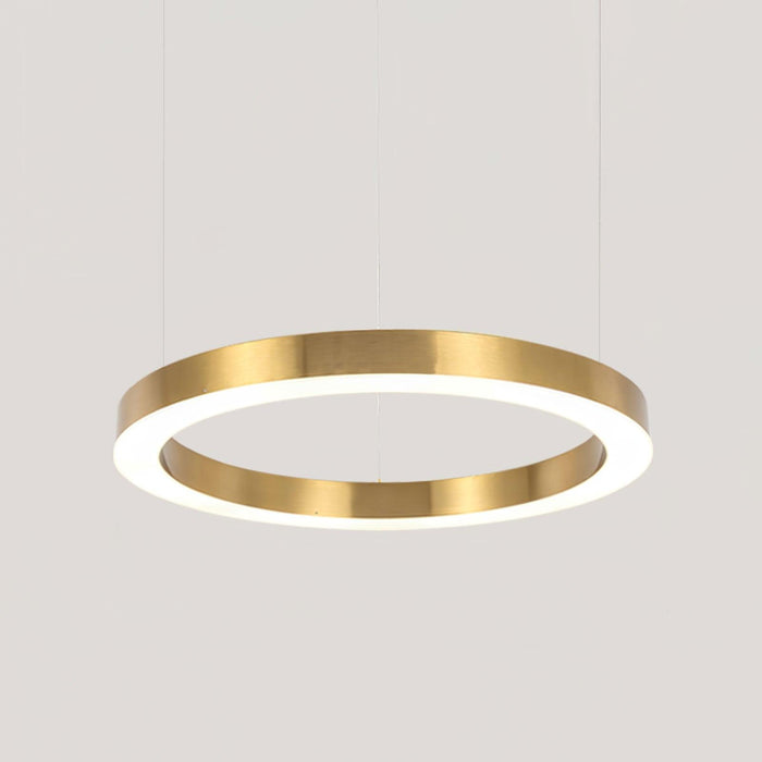Ring LED Pendant Light-DWHOME