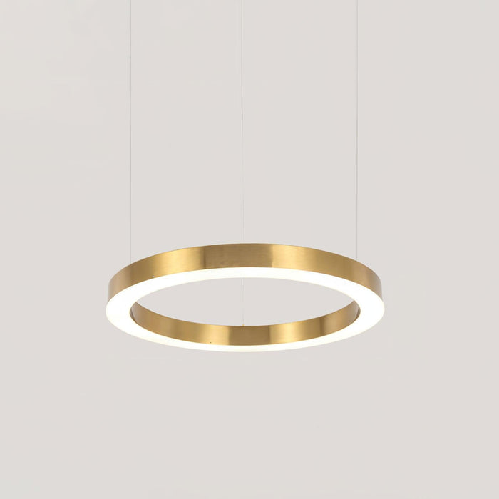 Ring LED Pendant Light-DWHOME