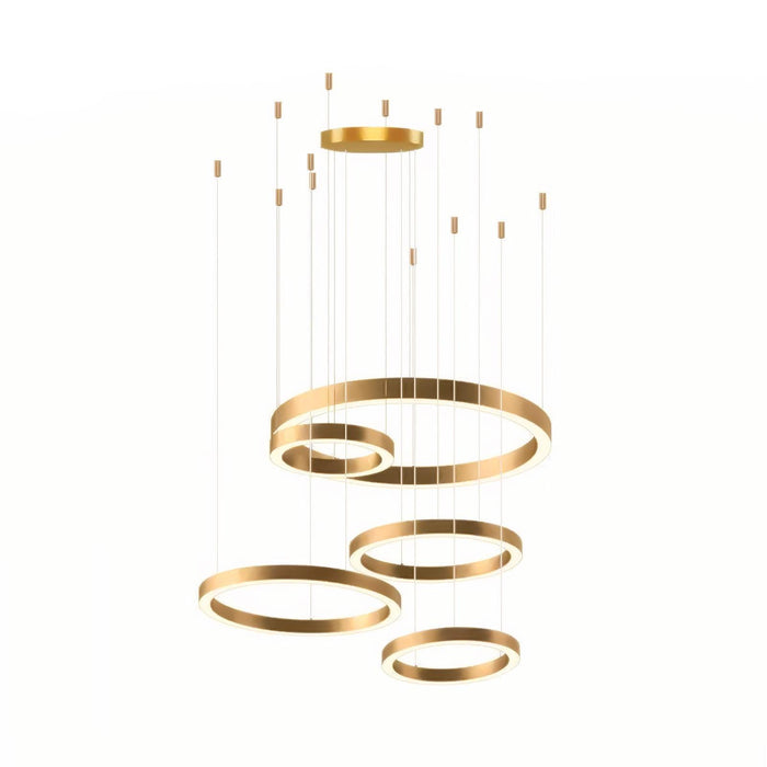 Ring LED Pendant Light-DWHOME