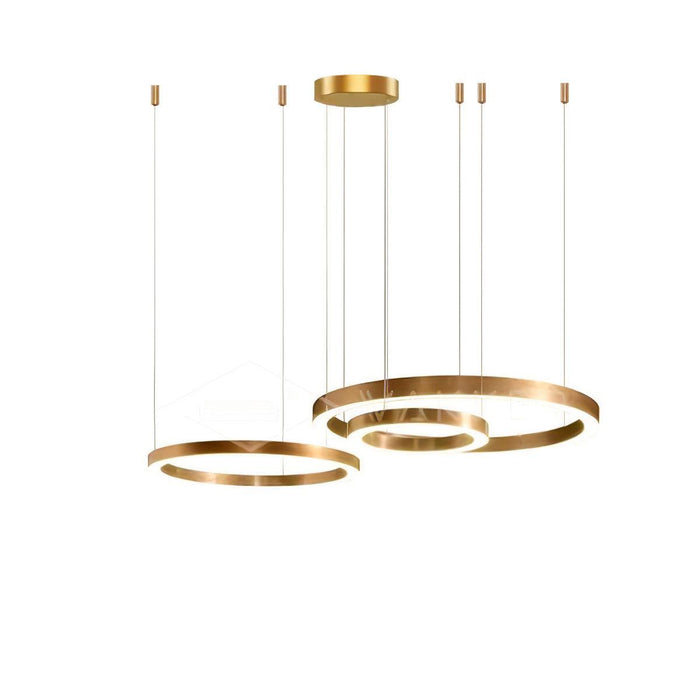 Ring LED Pendant Light-DWHOME