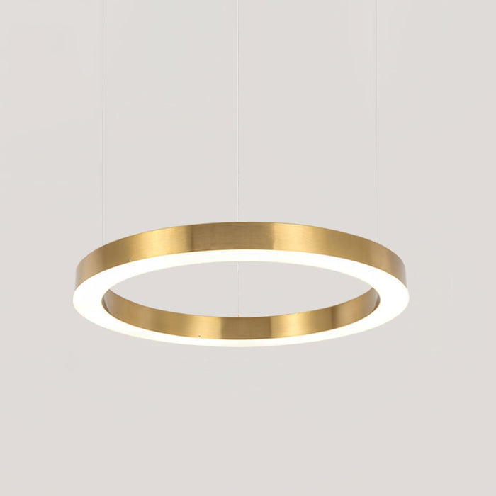 Ring LED Pendant Light-DWHOME