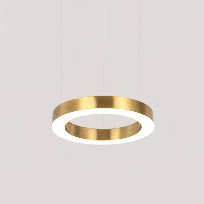 Ring LED Pendant Light-DWHOME