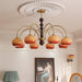 Ripe Persimmon Chandelier-DWHOME