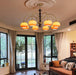 Ripe Persimmon Chandelier-DWHOME