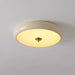 Ripple Cream Ceiling Lamp-DWHOME