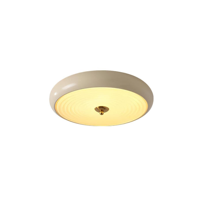 Ripple Cream Ceiling Lamp-DWHOME