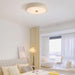 Ripple Cream Ceiling Lamp-DWHOME