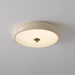 Ripple Cream Ceiling Lamp-DWHOME