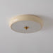 Ripple Cream Ceiling Lamp-DWHOME