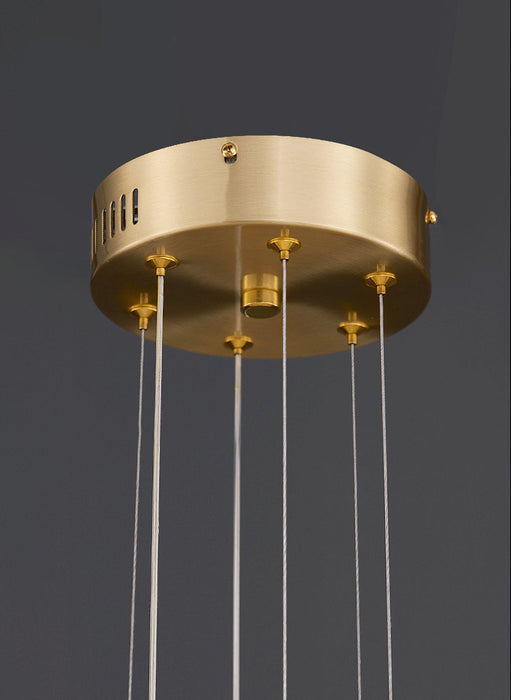 Ripple Glass Chandelier-DWHOME