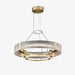Ripple Glass Chandelier-DWHOME
