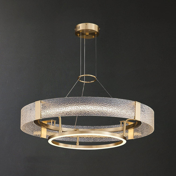 Ripple Glass Chandelier-DWHOME
