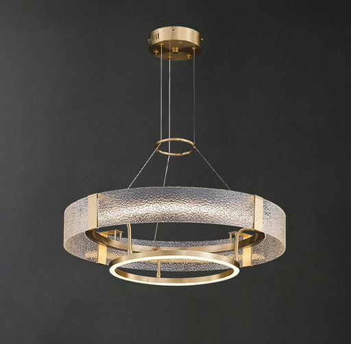 Ripple Glass Chandelier-DWHOME