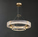 Ripple Glass Chandelier-DWHOME
