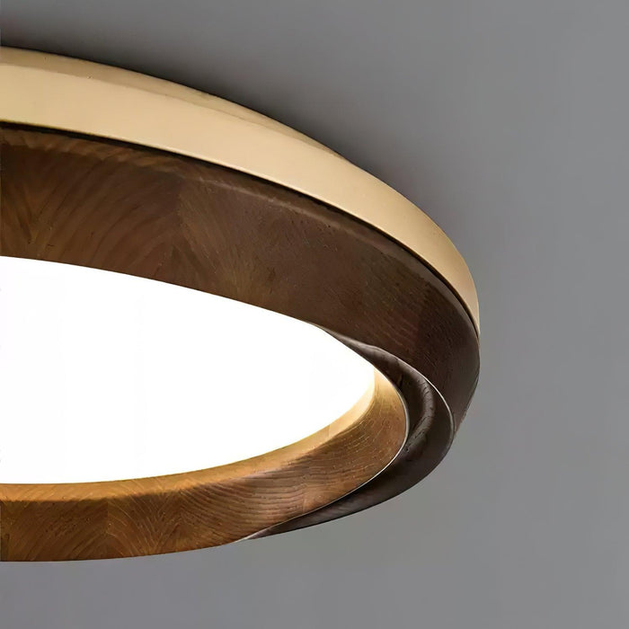 Ripple Wood Ceiling Light-DWHOME