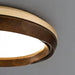 Ripple Wood Ceiling Light-DWHOME