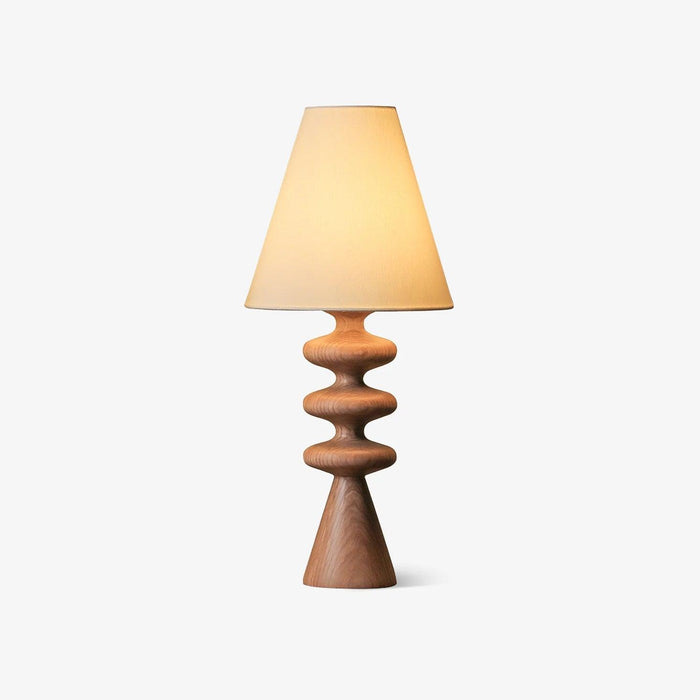 Ripple Wood Table Lamp - DWHOME