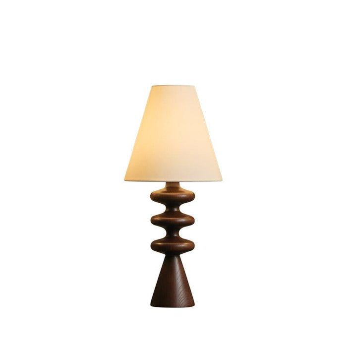 Ripple Wood Table Lamp - DWHOME
