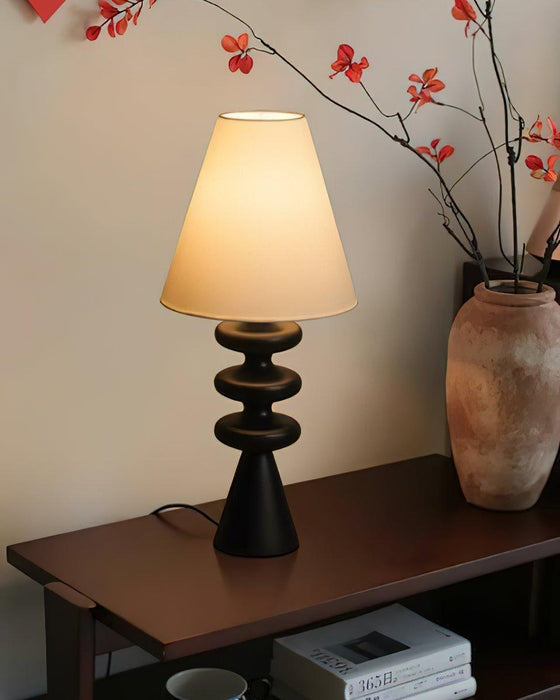 Ripple Wood Table Lamp - DWHOME