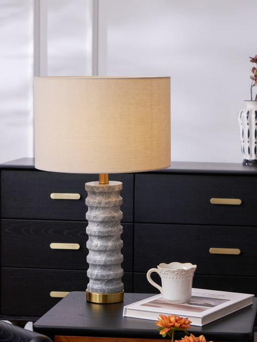 Rivara Stone Table Lamp-DWHOME