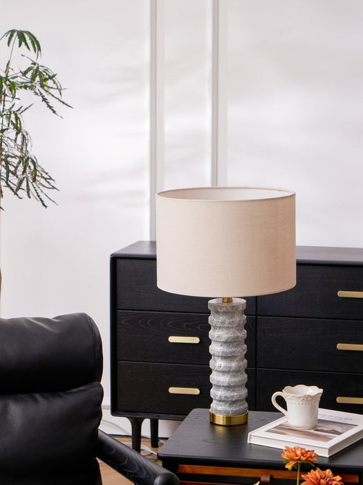 Rivara Stone Table Lamp-DWHOME