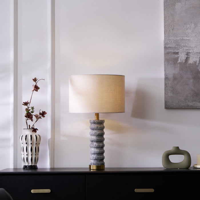 Rivara Stone Table Lamp-DWHOME