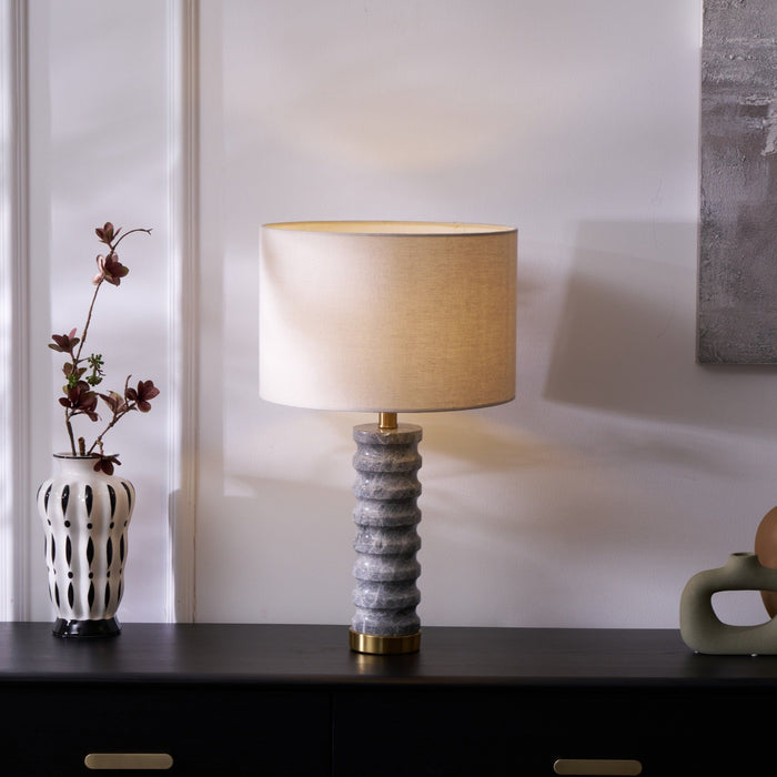 Rivara Stone Table Lamp-DWHOME