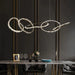 Kevyn Modern Rock Crystal Irregular Living Room Chandelier, Staircase Chandelier-DWHOME