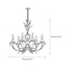 Rodrick 6-Light Chandelier-DWHOME