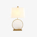 Roma White Marble Table Lamp-DWHOME