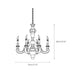 Roman Pillar Chandelier-DWHOME