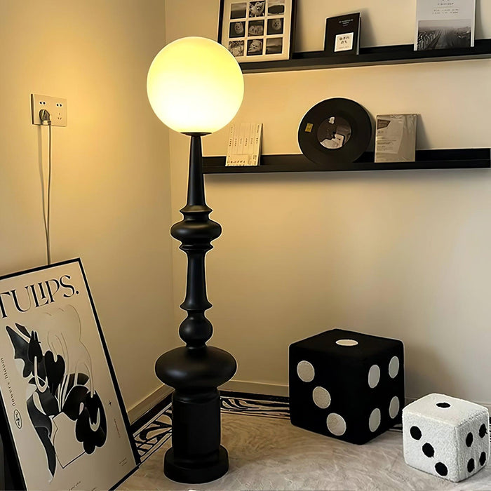 Roman Column Floor Lamp-DWHOME