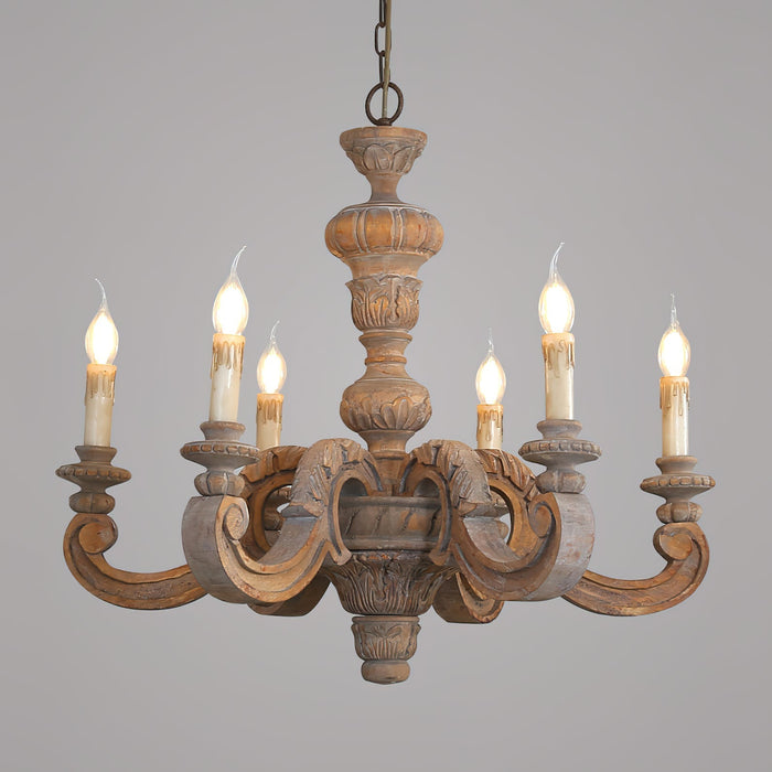 Roman Pillar Chandelier-DWHOME