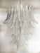 Rosalind Murano Clear Glass Chandelier-DWHOME