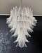 Rosalind Murano Clear Glass Chandelier-DWHOME