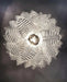 Rosalind Murano Clear Glass Chandelier-DWHOME