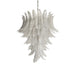 Rosalind Murano Clear Glass Chandelier-DWHOME