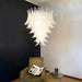 Rosalind Murano Clear Glass Chandelier-DWHOME