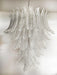 Rosalind Murano Clear Glass Chandelier-DWHOME