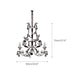 Rose Flowers Chandelier-DWHOME