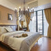 Rose Wooden Large Rustic Chandelier - DWHOME