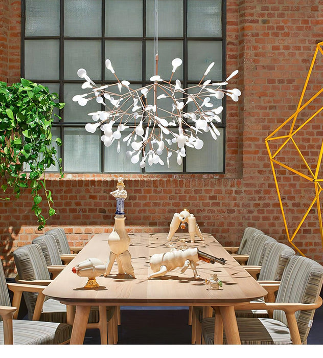 Rose Gold Firefly LED Chandelier-DWHOME