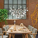 Rose Gold Firefly LED Chandelier-DWHOME