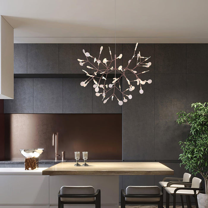Rose Gold Firefly LED Chandelier-DWHOME