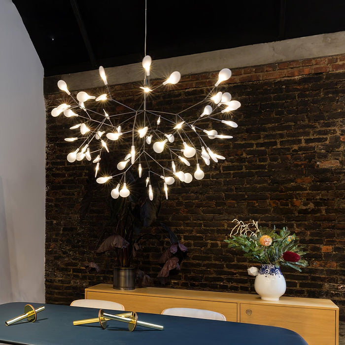 Rose Gold Firefly LED Chandelier-DWHOME