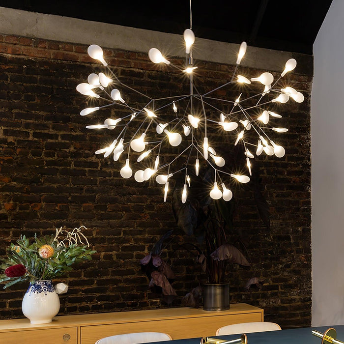 Rose Gold Firefly LED Chandelier-DWHOME