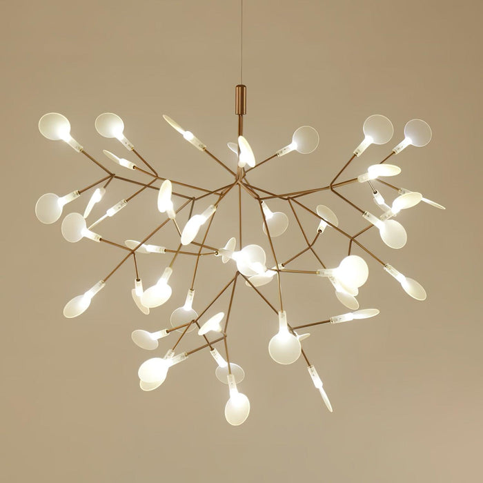 Rose Gold Firefly LED Chandelier-DWHOME