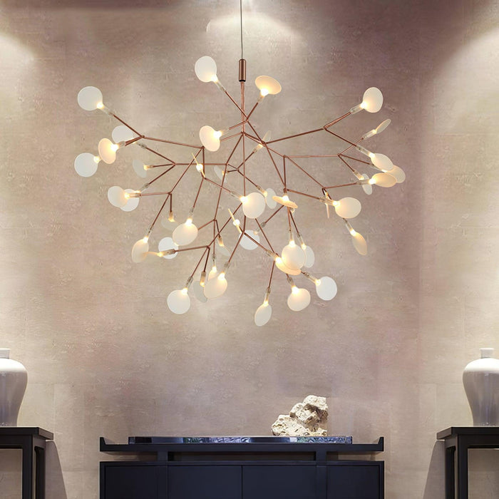 Rose Gold Firefly LED Chandelier-DWHOME