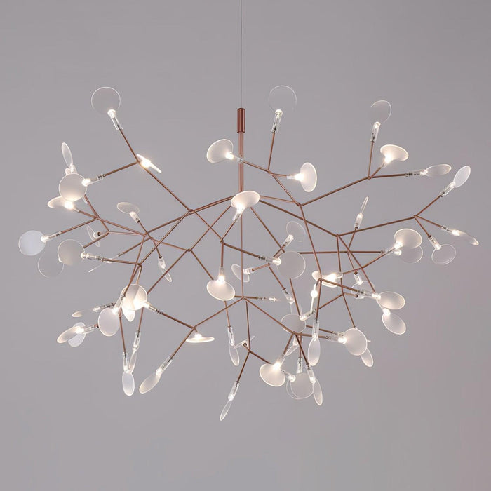 Rose Gold Firefly LED Chandelier-DWHOME
