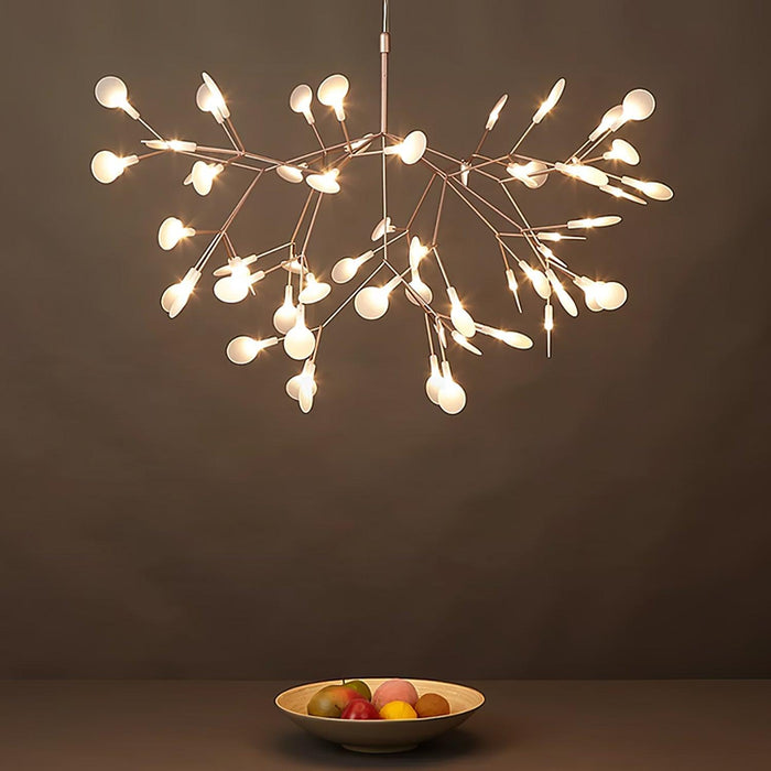 Rose Gold Firefly LED Chandelier-DWHOME